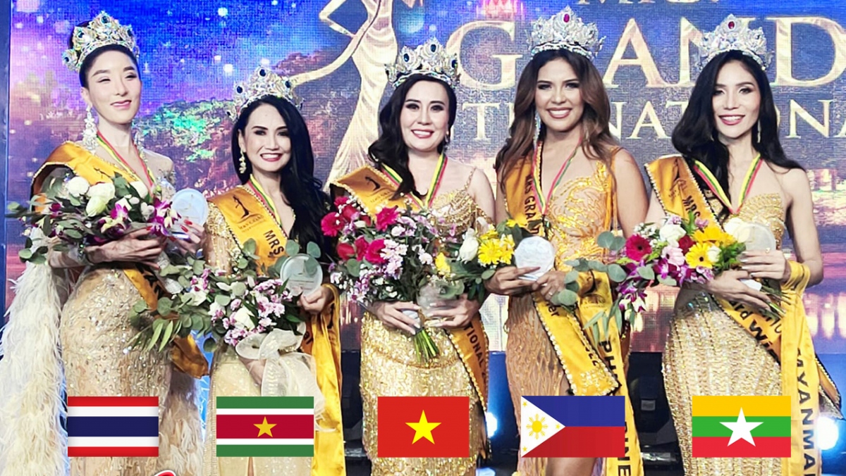 Vietnamese beauty crowned Mrs Grand International 2022